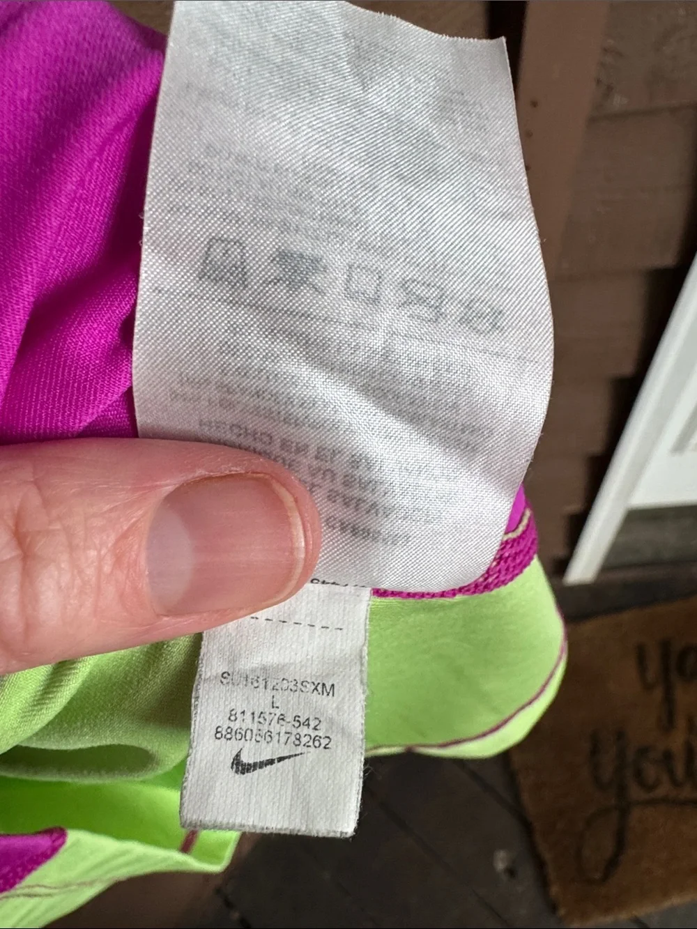 Nike breathable workout